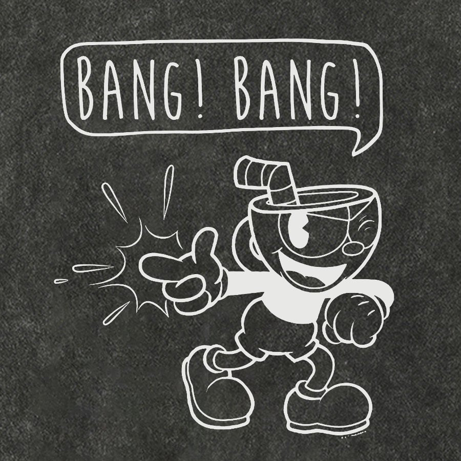 Bang! Bang! Vintage Distressed T-shirt
