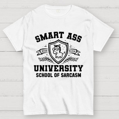 Smart Ass University Geek T-Shirt