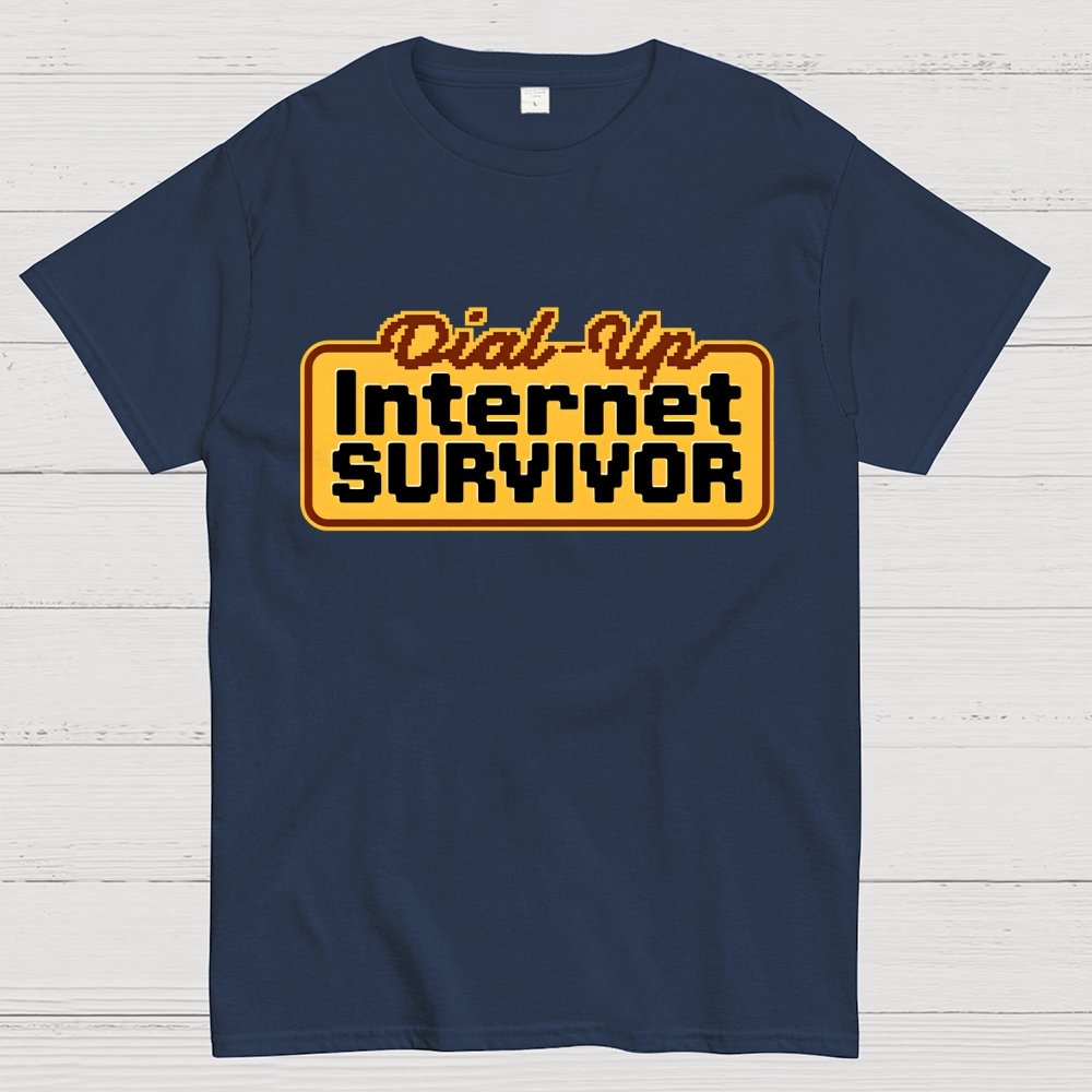 Dial-up Internet Survivor Geek T-Shirt