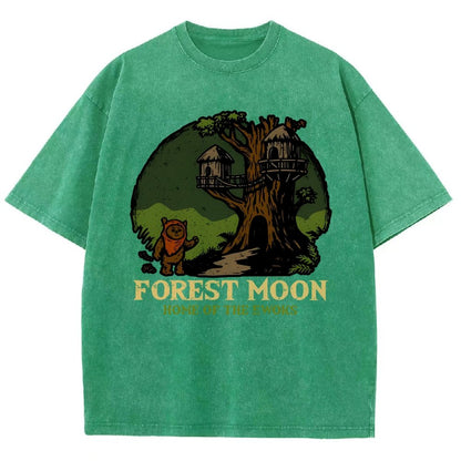 Woodland Moon Home Vintage Distressed T-shirt