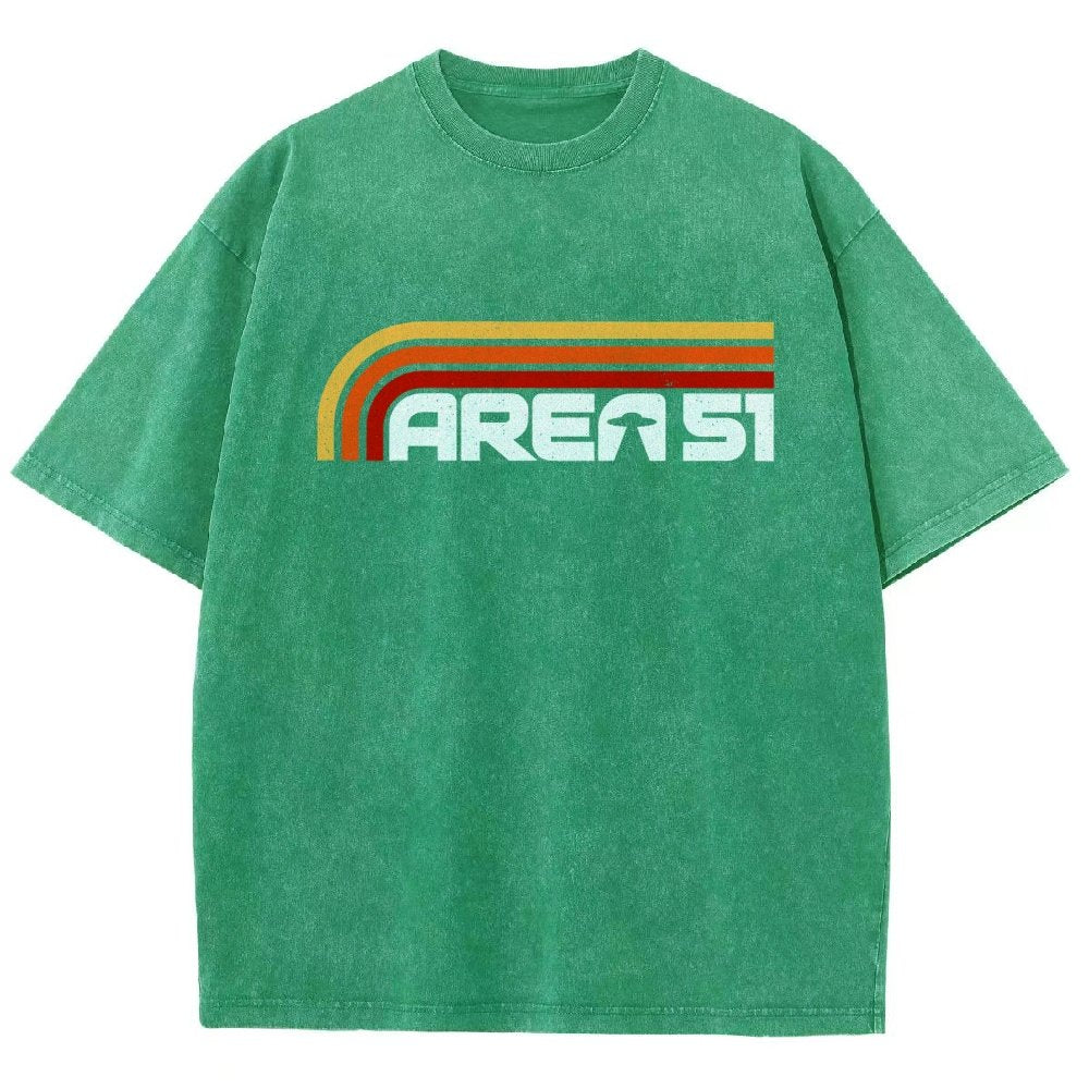 Area 51 Vintage Distressed T-shirt
