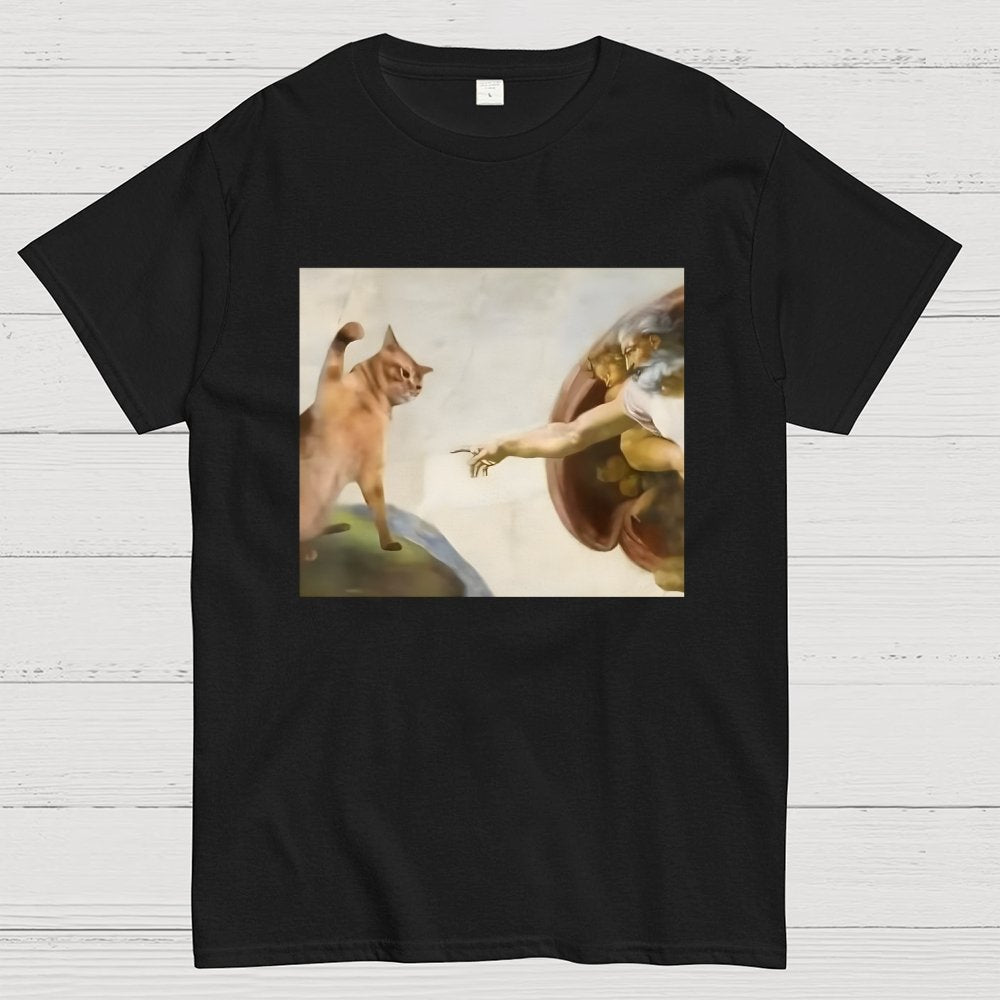 Funny Cat Unisex Geek T-Shirt