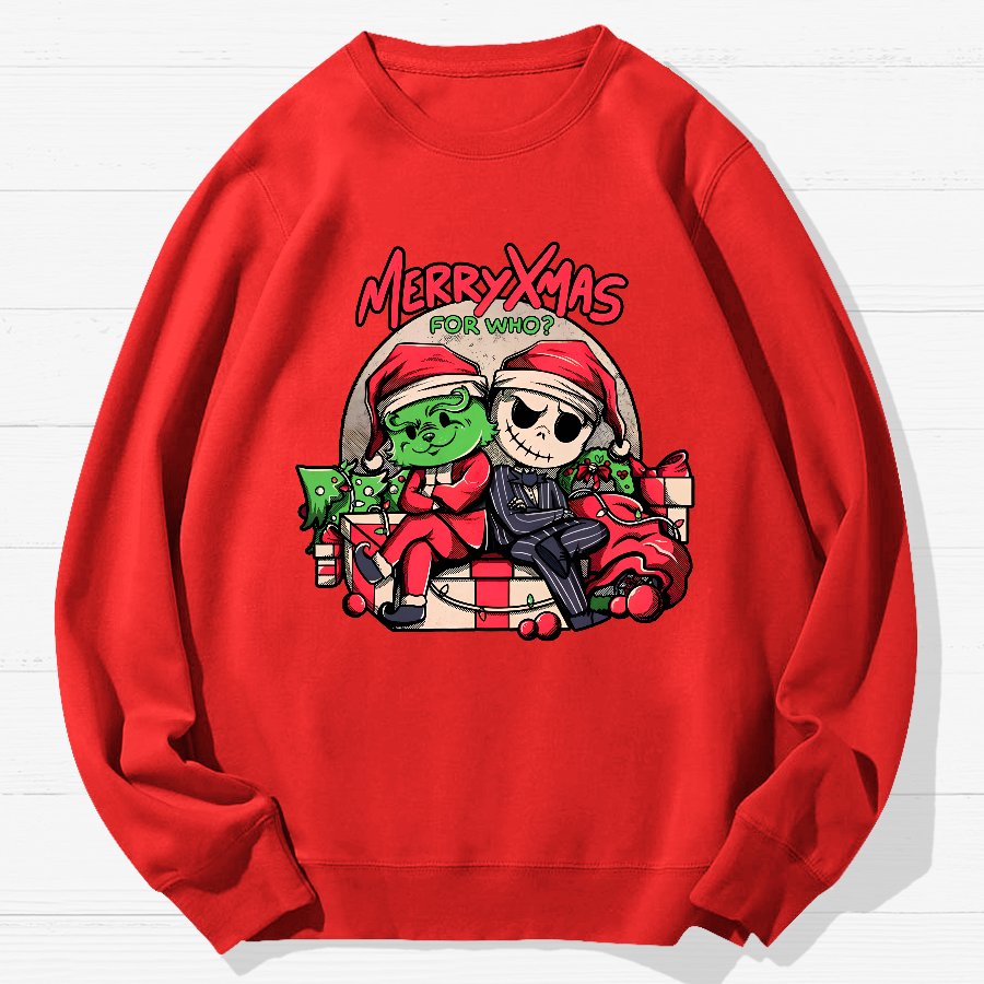 Limited Edition Christmas Retro Culture Geek Cotton Sweatshirt