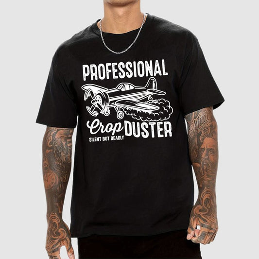 CropDUSTER SILENT BUT DEADLY Unisex Geek T-Shirt