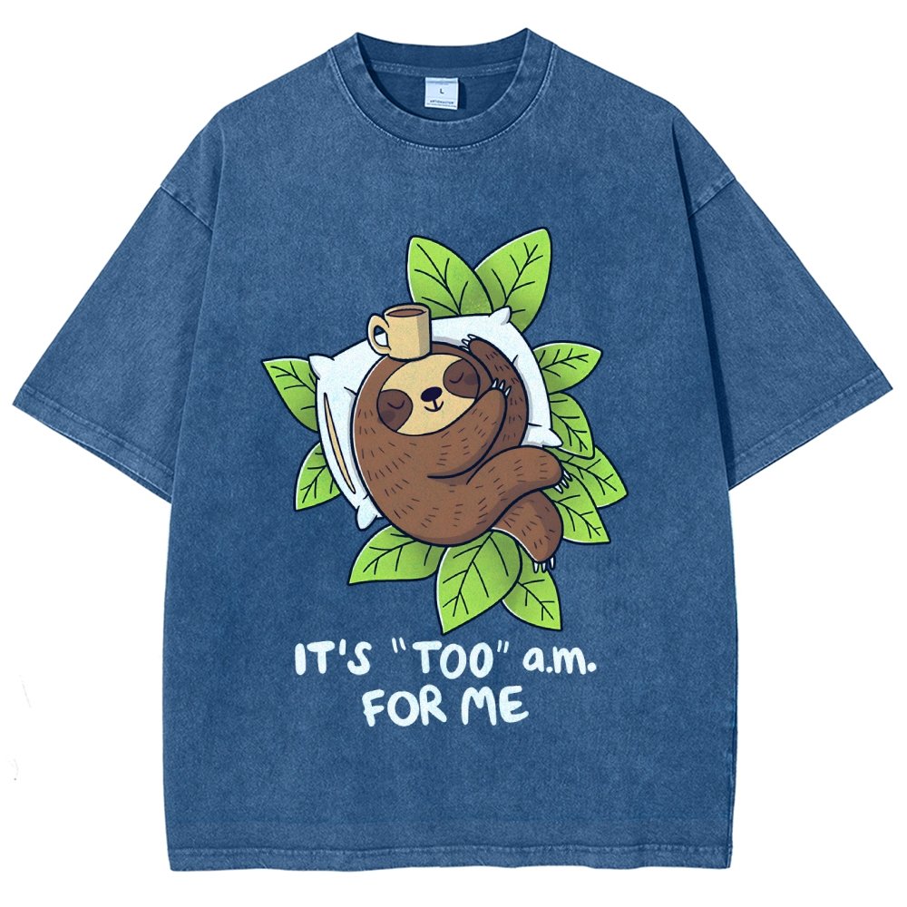 It's Too A.M. For Me Vintage Distressed T-shirt