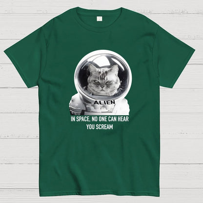 In Space No One Can Hear You Scream Geek T-Shirt