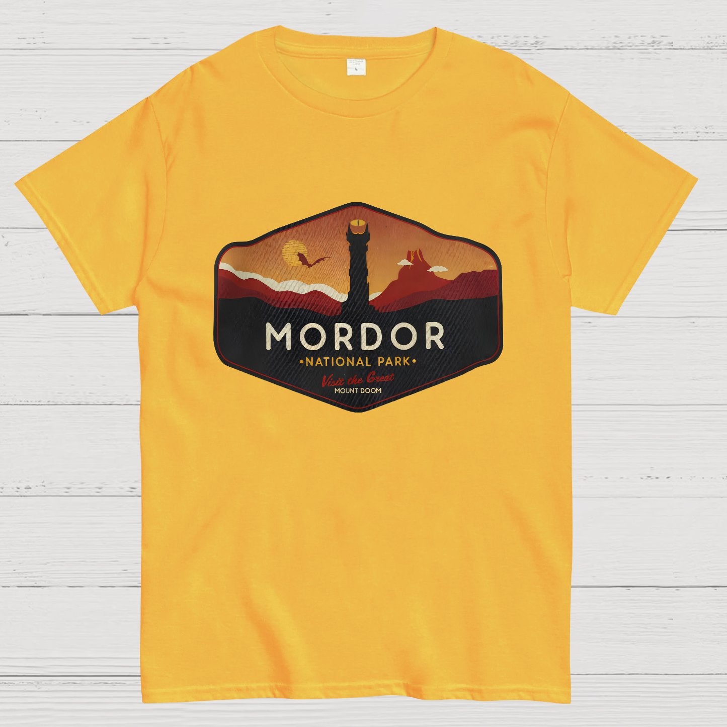 Mysterious Realm National Park Nerdy T-Shirt