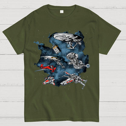 Ultimate Space Fleet Geek T-Shirt