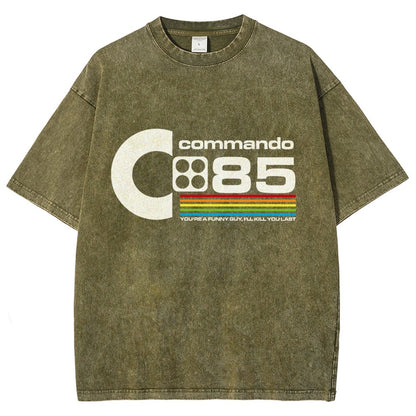 Commando 85 Vintage Distressed T-shirt