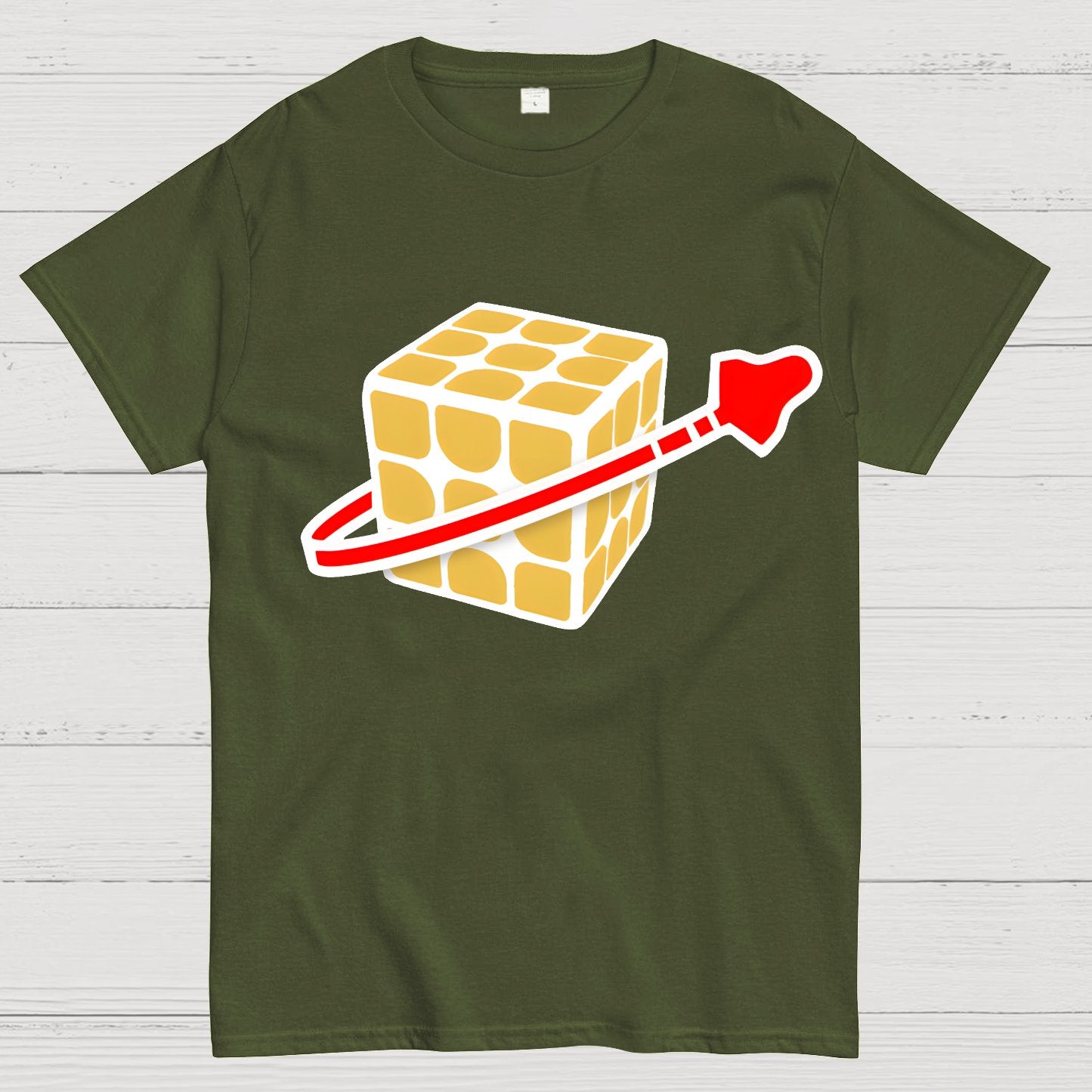 Cubeman Geek T-Shirt