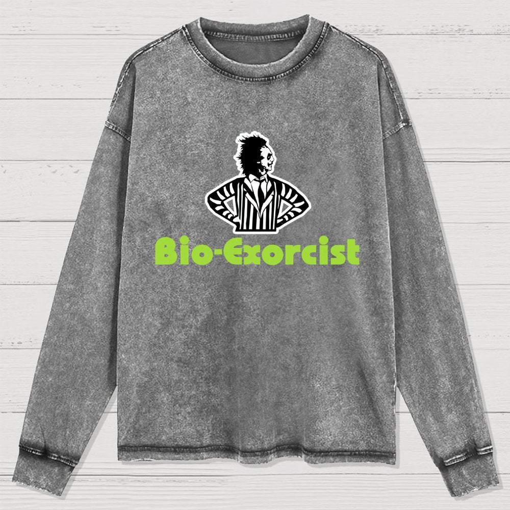Bio-Exorcist! Washed Long Sleeve Tee