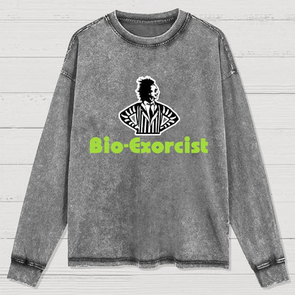 Bio-Exorcist! Washed Long Sleeve Tee