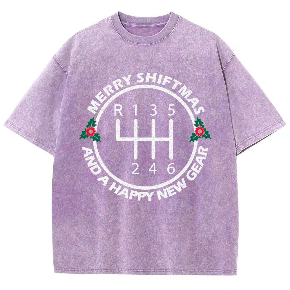 Merry Shiftmas And A Happy New Gear Vintage Distressed T-shirt