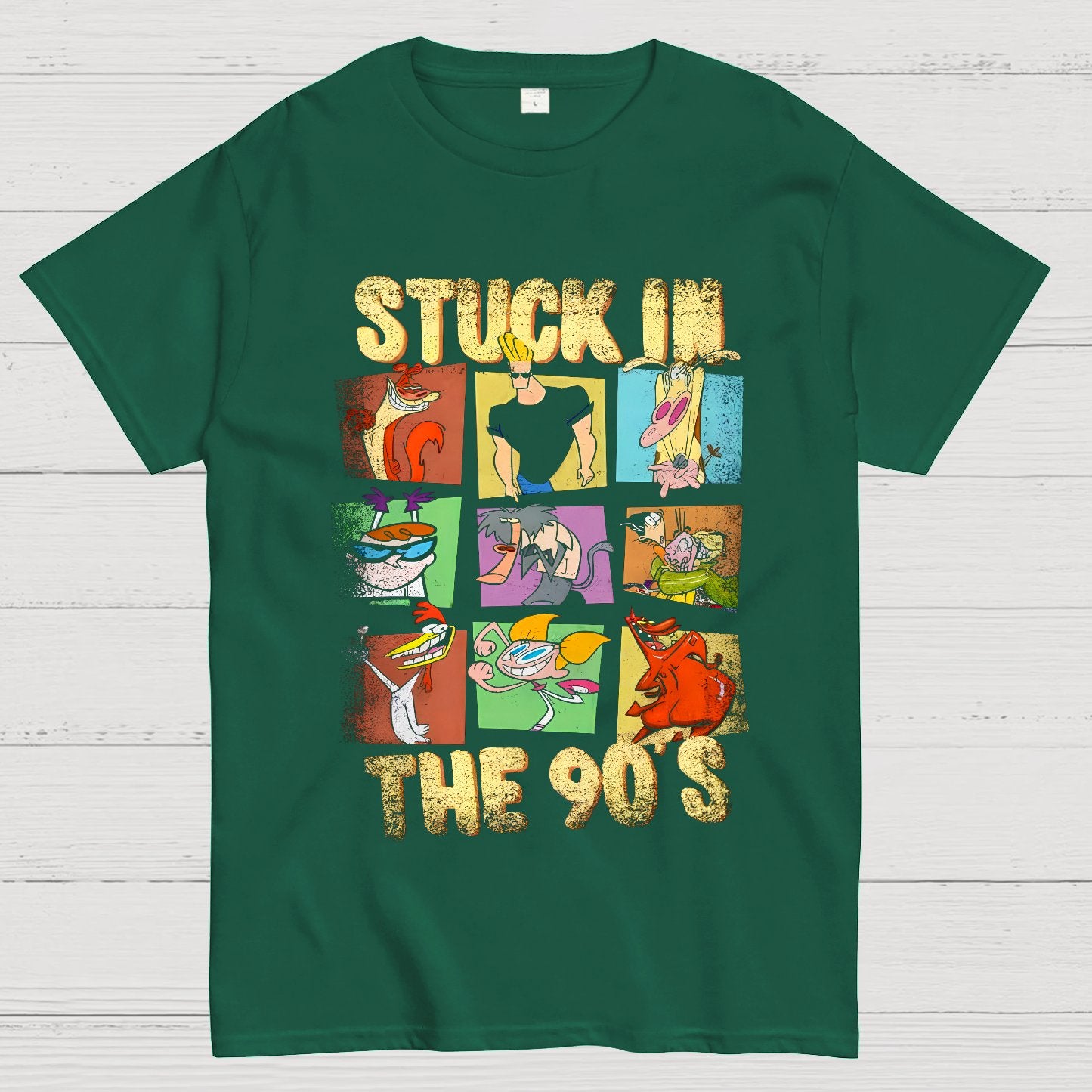 Stuck In The 90‘s Geek T-Shirt