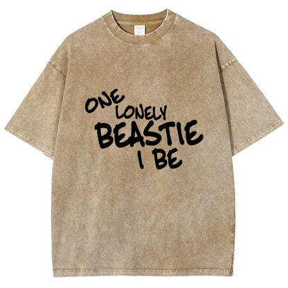 One Lonely Creature I Be Vintage Distressed T-shirt