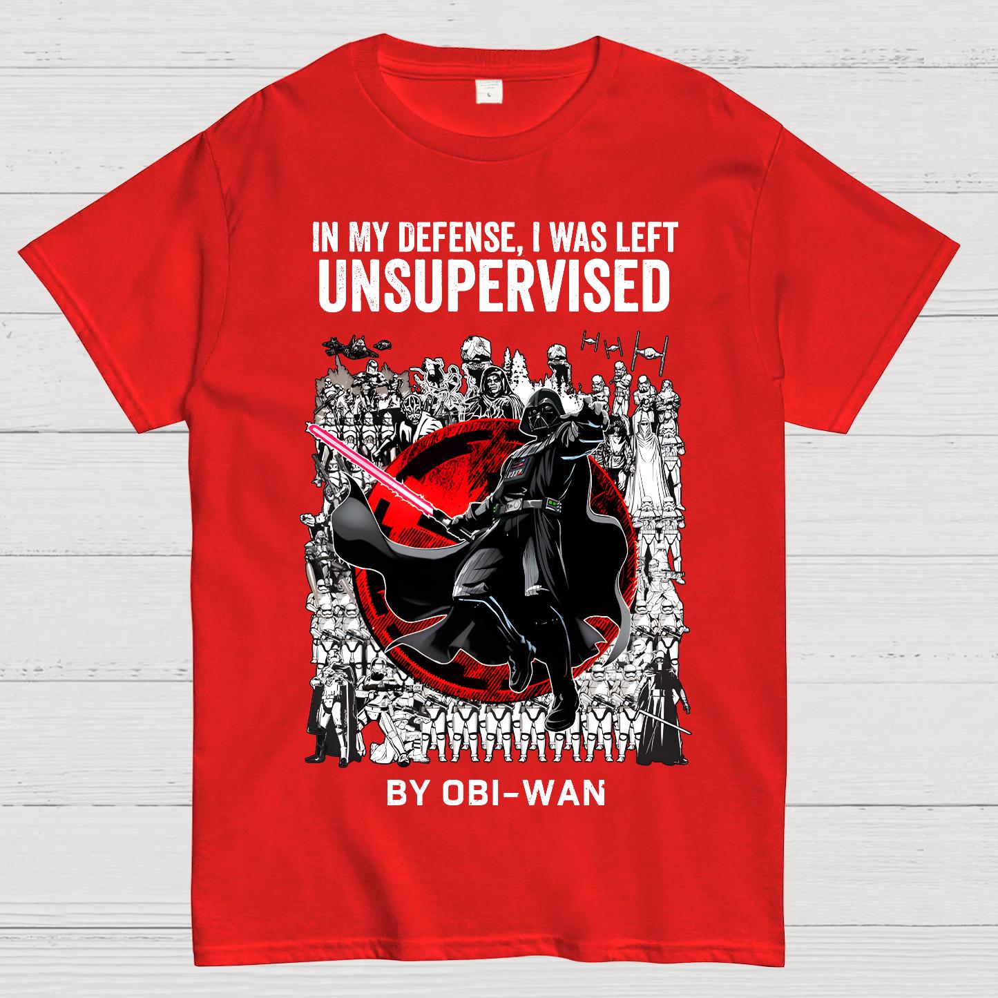 In My Defense I Was Left Unsupervised Geek T-Shirt