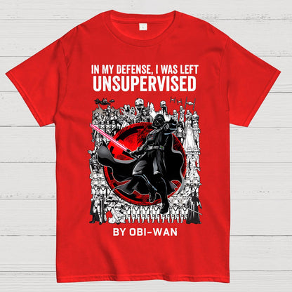 In My Defense I Was Left Unsupervised Geek T-Shirt