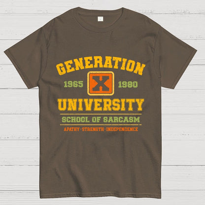 Generation X University Unisex Geek T-Shirt