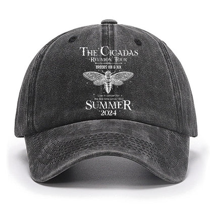 The Cicada Reunion U.S Tour 2024 Cicada Cotton Hat