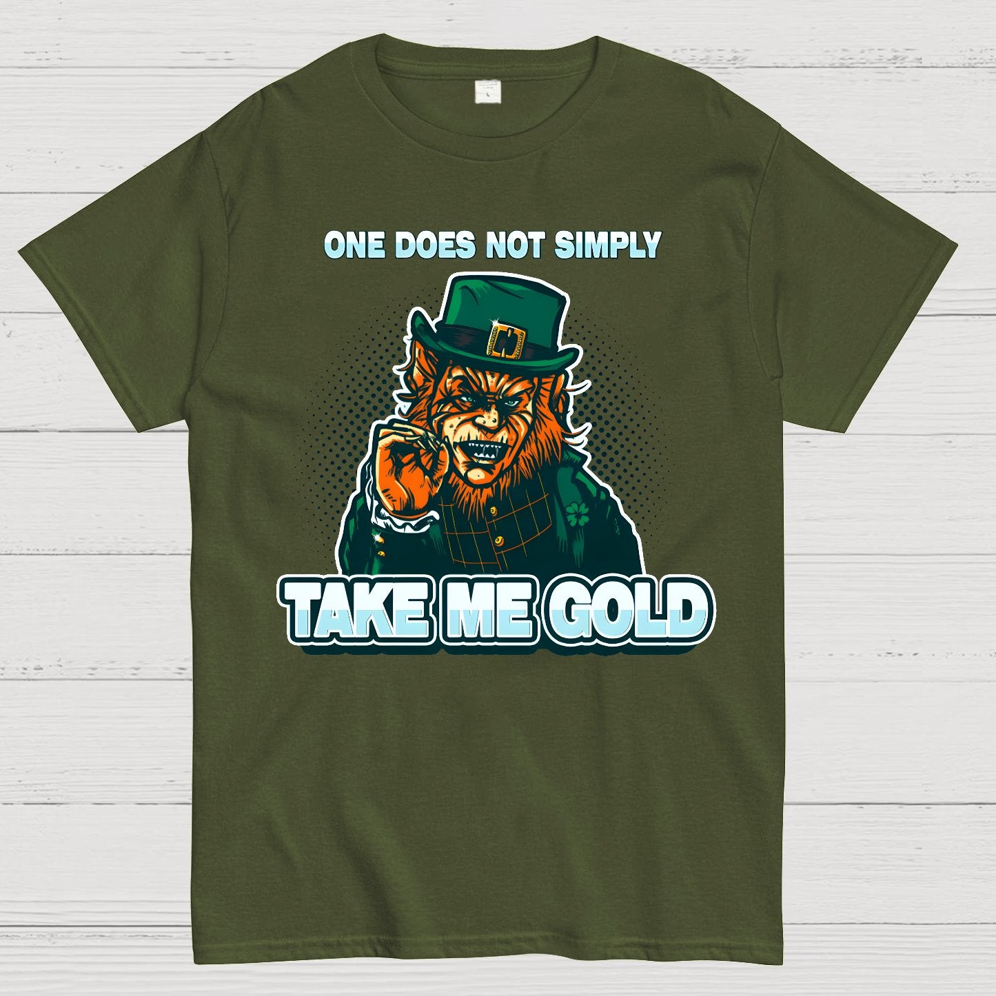 Frightening Irish- St. Patrick's Day Geek T-Shirt