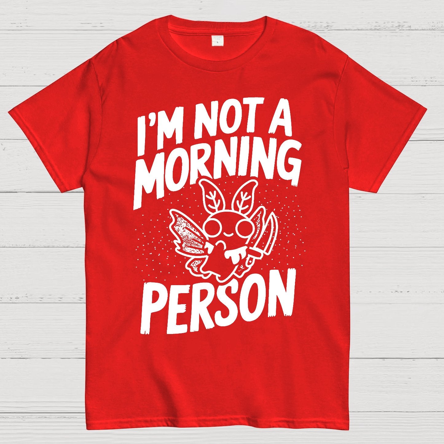 Not A Morning Bug Geek T-Shirt