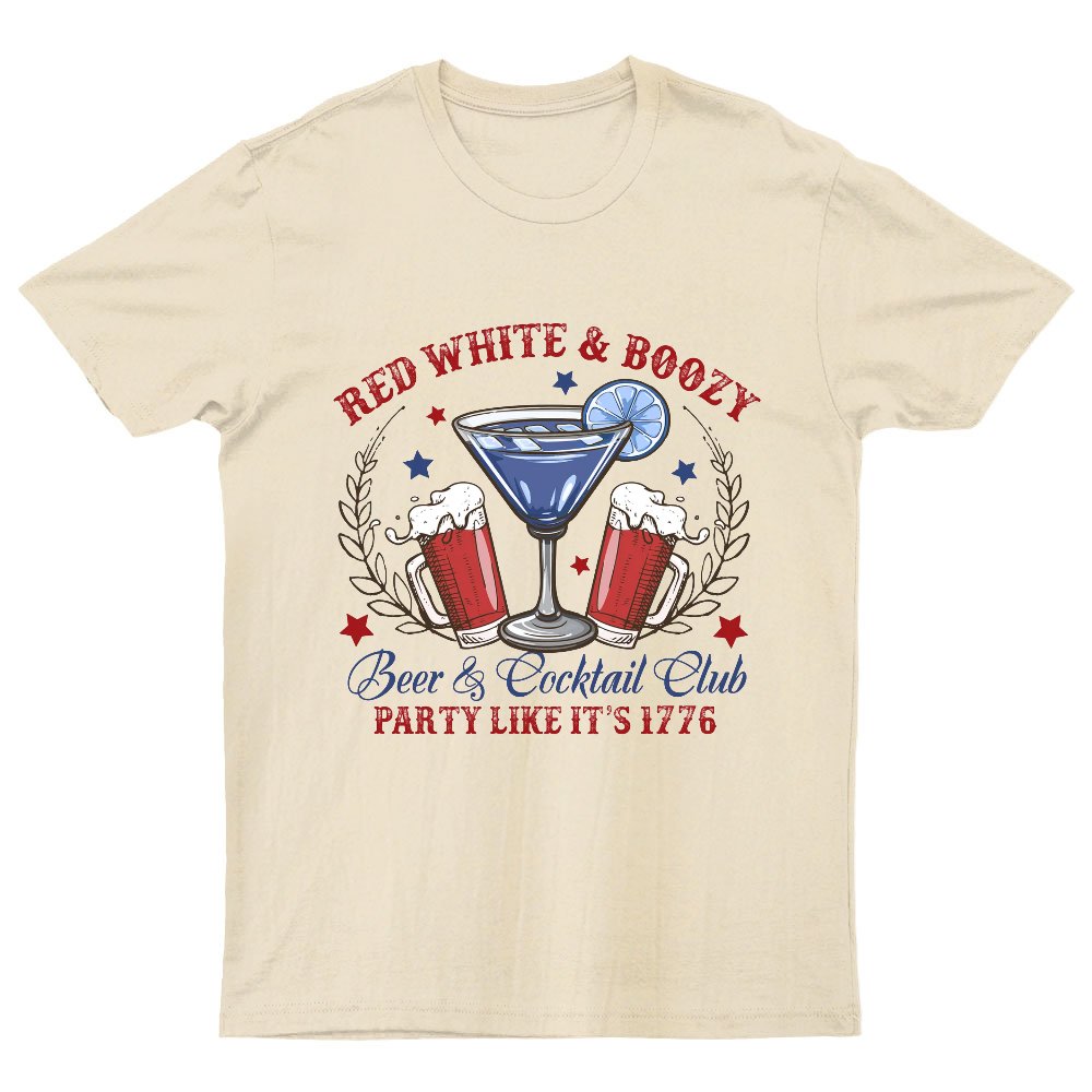 4th of July Social Club  America Nerdy T-Shirt