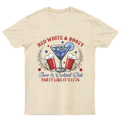 4th of July Social Club  America Nerdy T-Shirt