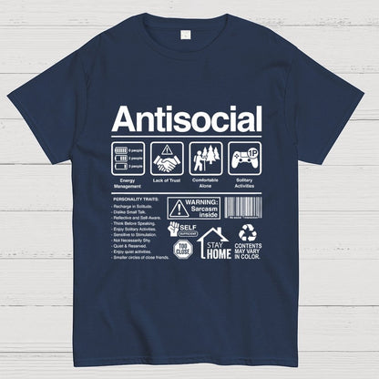 Antisocial Label Geek T-Shirt