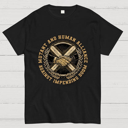 Mutant and Human Alliance Geek T-Shirt