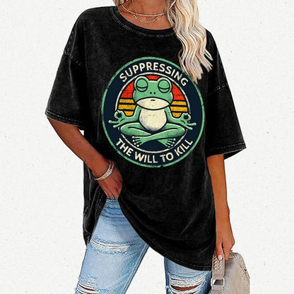 Suppressing The Will To Kill Vintage Distressed T-shirt