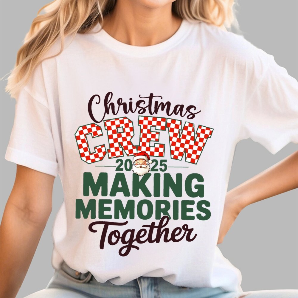 Retro Family Christmas Geek T-Shirt