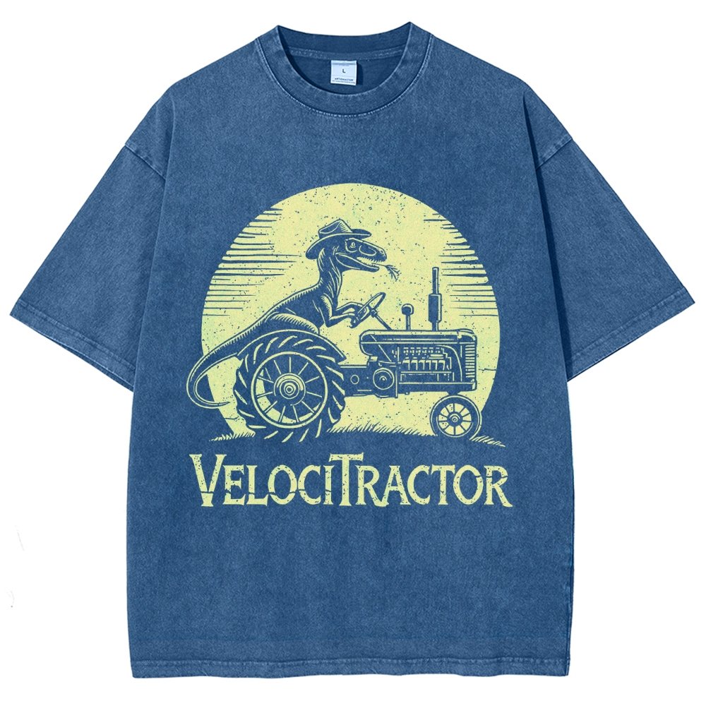 VelociTractor Vintage Distressed T-shirt