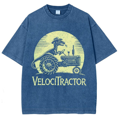 VelociTractor Vintage Distressed T-shirt