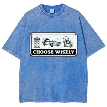Temporal Dilemma Vintage Distressed T-shirt
