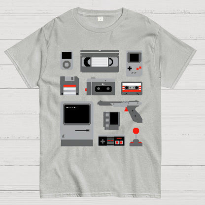 Pixelated Memories Vintage Geek T-Shirt