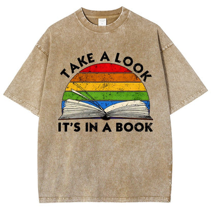 Take a Look Vintage Distressed T-shirt