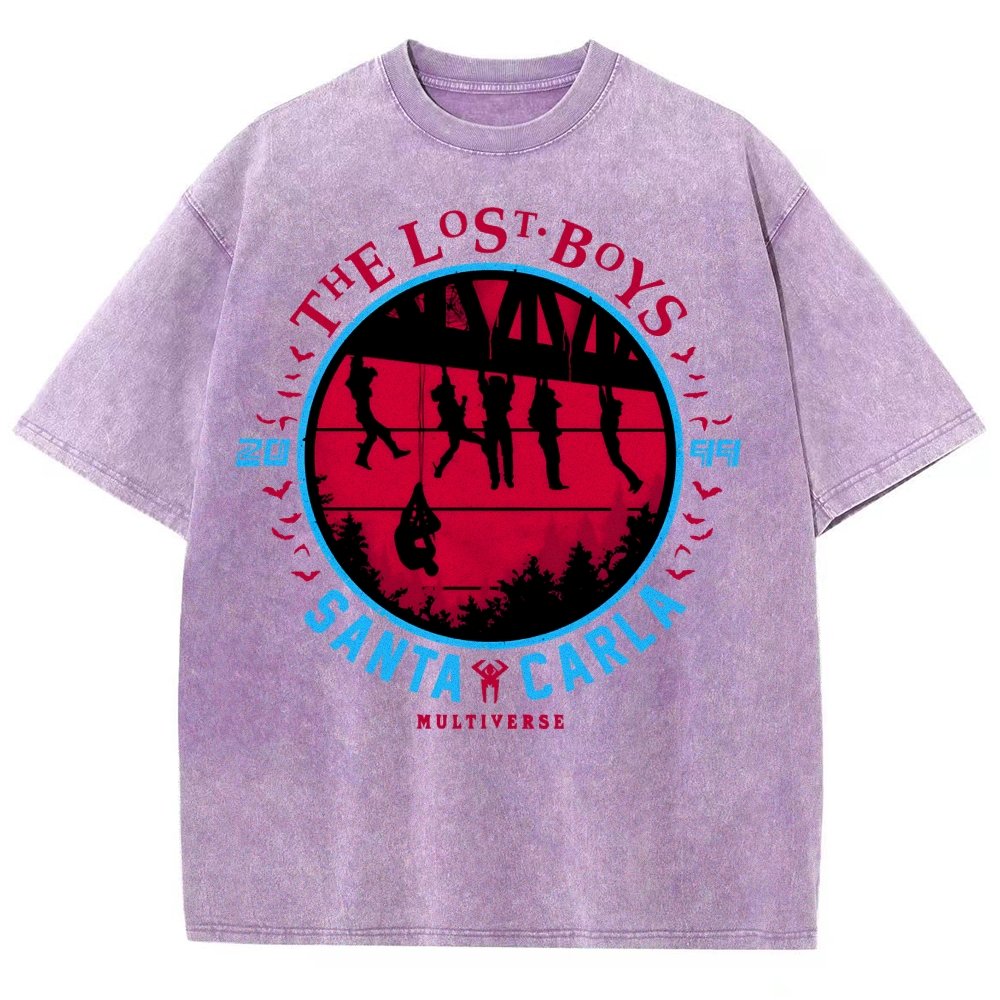 Futuristic Wanderers 2099 Vintage Distressed T-shirt