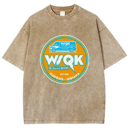 WSQK the Squawk Vintage Distressed T-shirt