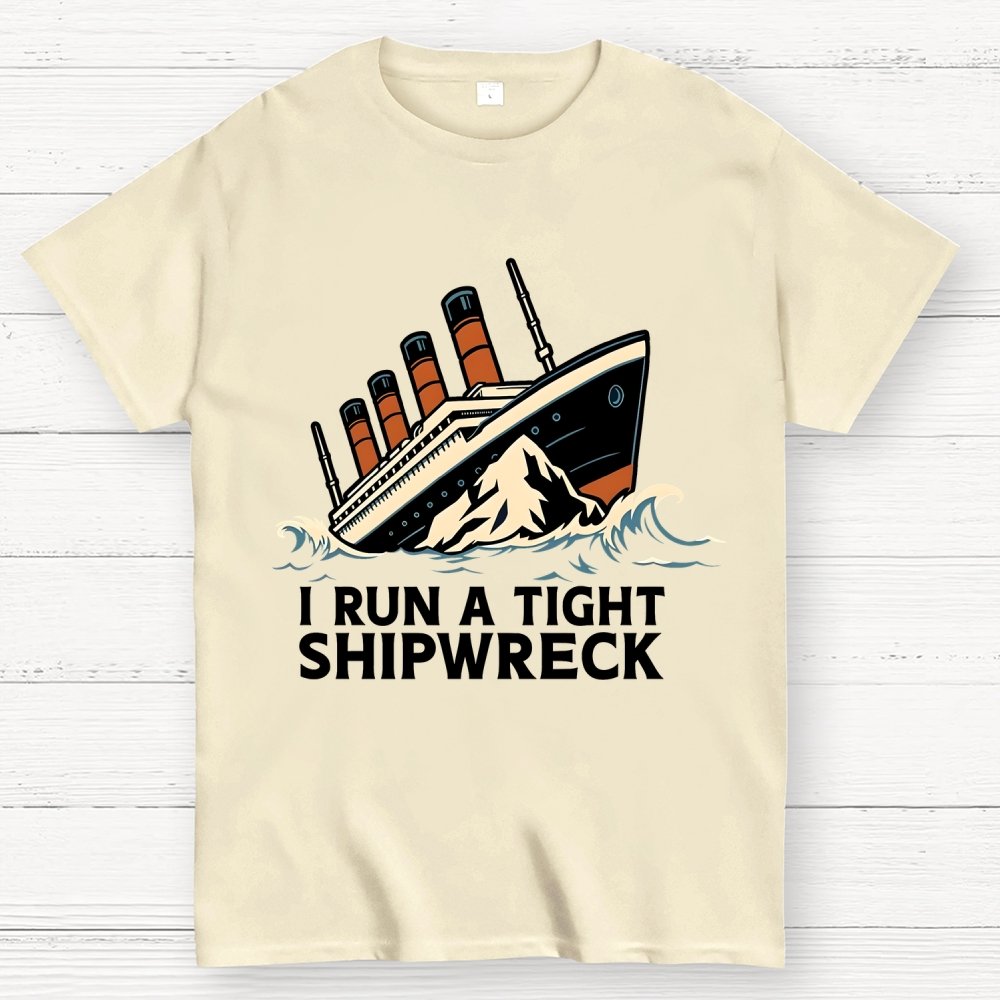 Tight Shipwreck Geek T-Shirt