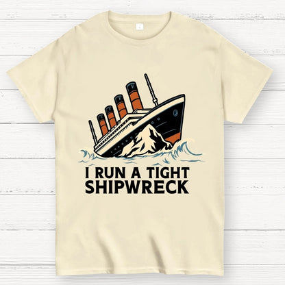 Tight Shipwreck Geek T-Shirt