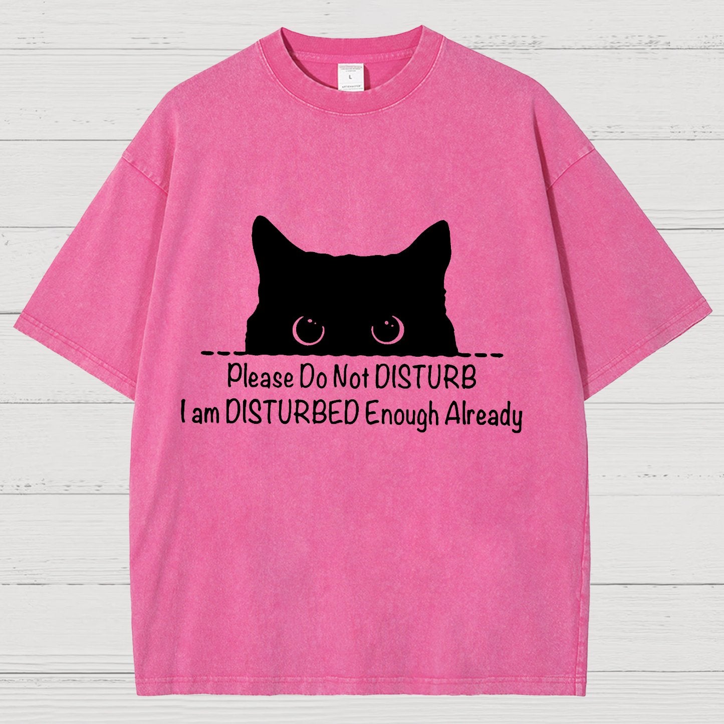 Please Do Not Disturb Vintage Distressed T-shirt