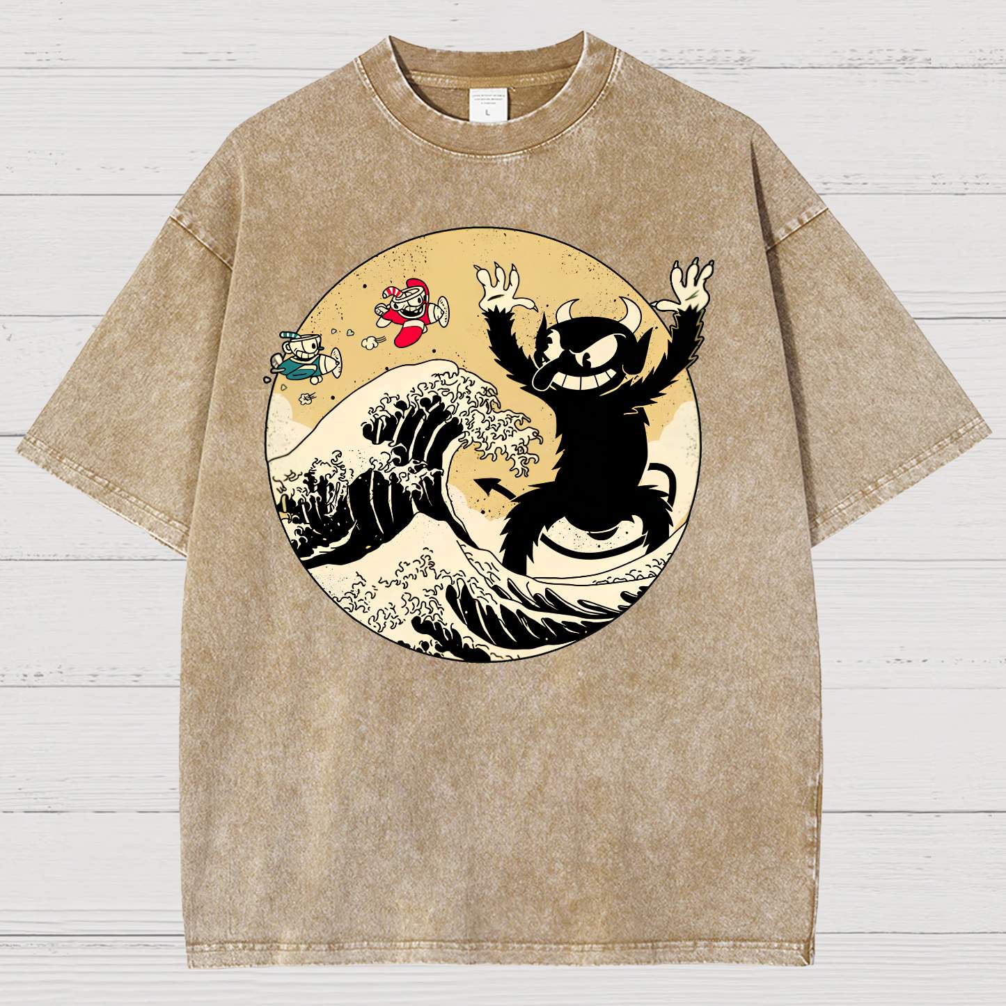 The Great Retro Game Battle Vintage Distressed T-shirt