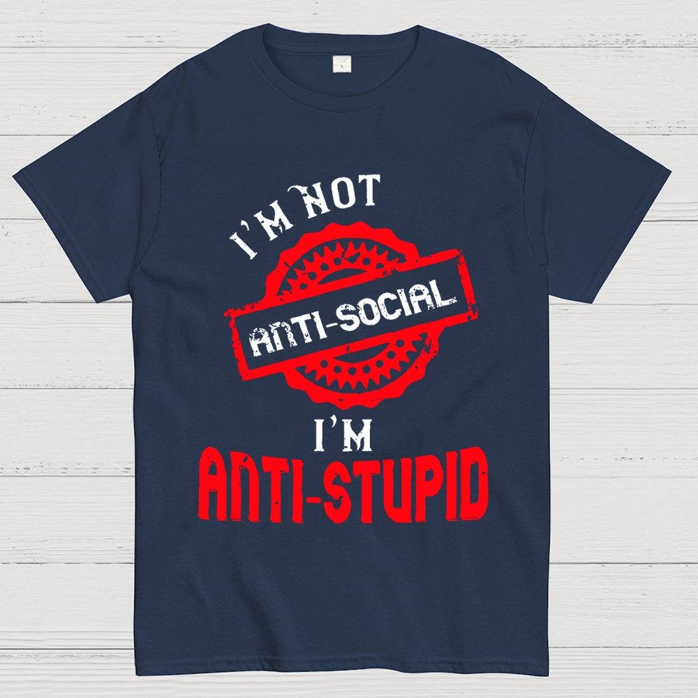Anti-Stupid Geek T-Shirt