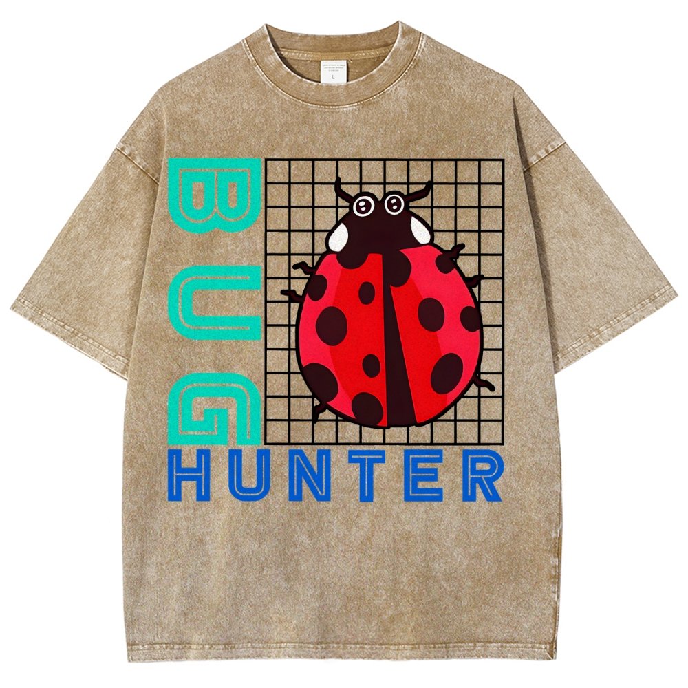 Bug Hunter Vintage Distressed T-shirt