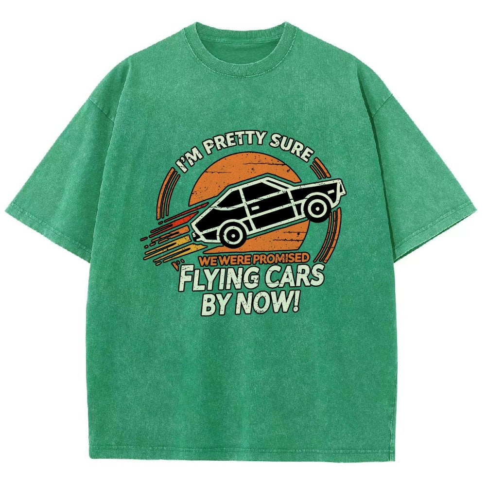 Flying Cars By Now Vintage Distressed T-shirt