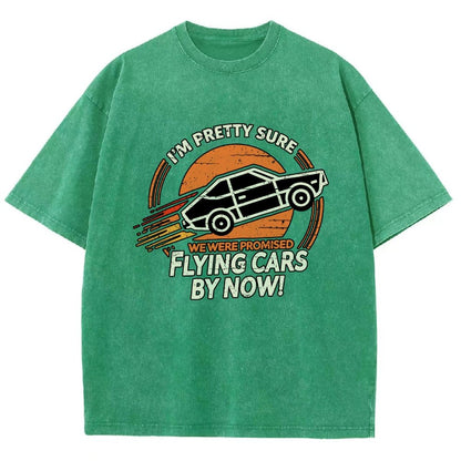 Flying Cars By Now Vintage Distressed T-shirt