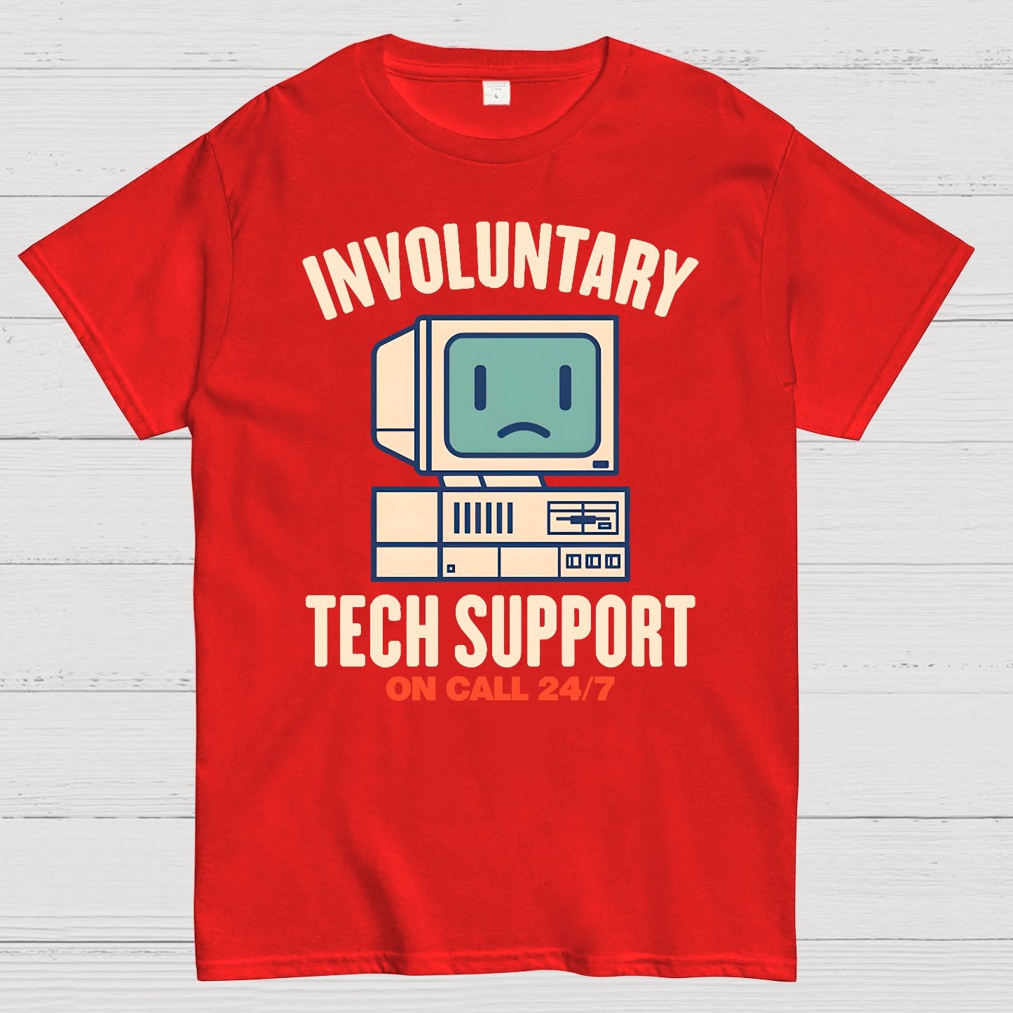 Involuntary Tech Support Geek T-Shirt
