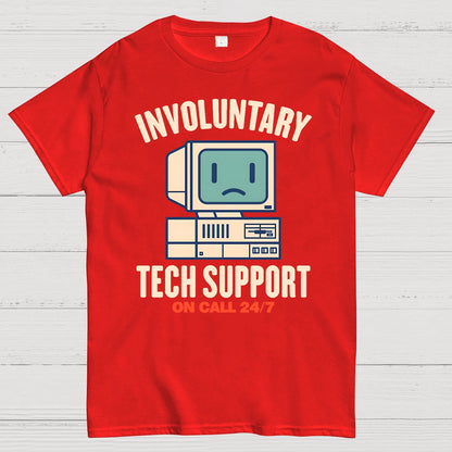 Involuntary Tech Support Geek T-Shirt