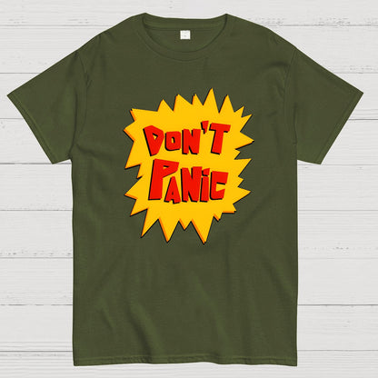 Don't Panic！Geek T-Shirt