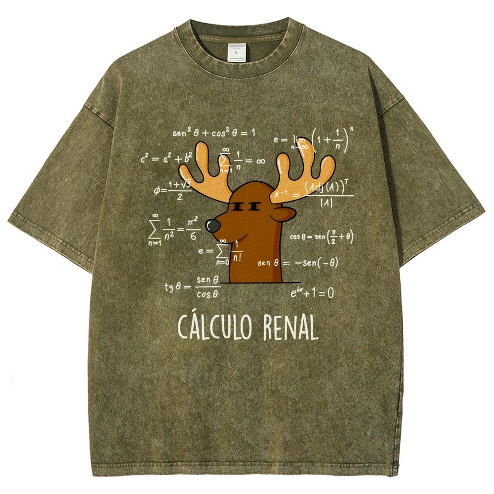 Calculo Renal Vintage Distressed T-shirt